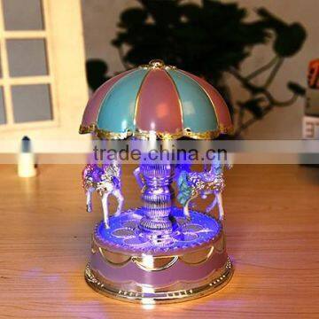 The Custom of Wooden Carousel Music Box & Cheap