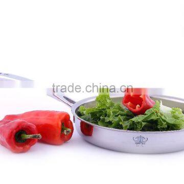 Best selling frying pan health titanium cookware set no stick fry pan