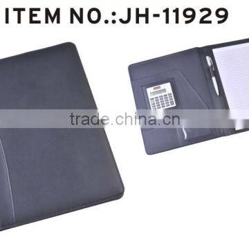 Newest A4 Size Leather Filefolder With Notepad photo-3