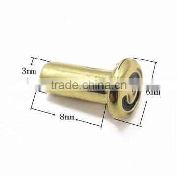 Metal Decorative Gold Hollow Rivets With Logo photo-2