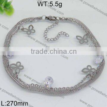 Hottest latest metal bracelet steel color