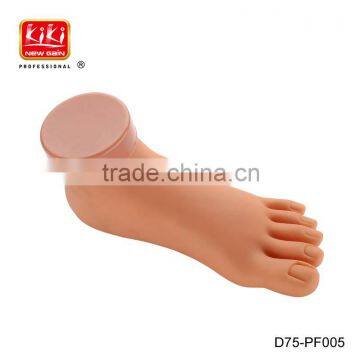 SOFT PVC material nail art soft practice foot model