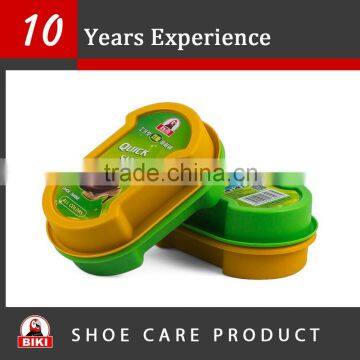 innovative new products best shoe polish brand leather shoes double-faced instant shoe shine sponge wholesale