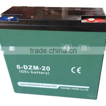 maintanence free lead-acid battery CHILWEE 6-DZM-12(12V20A@2HR)