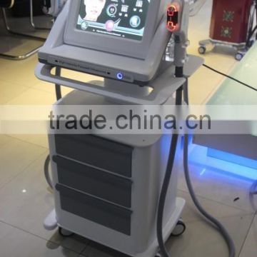 Expression Lines Removal Double-Handle Hifu Beauty Machine/ Multi-polar RF Hifu Slimming Device Salon Use