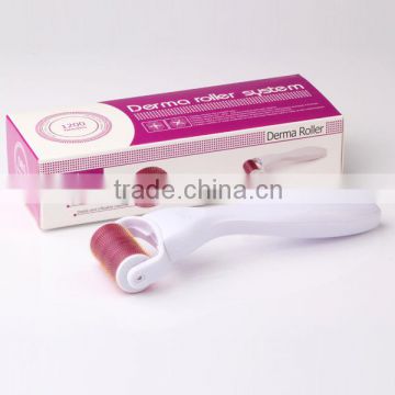 Skin Care 1200 Needles Microneedle Derma Roller Therapy Face Body Dermaroller