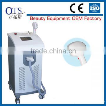 808nm diode blue laser in motion hair removal with big spot size 22*35mm