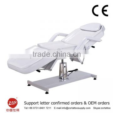 Facial bed massage table/hydraulic facial bed/hydraulic facial bed spa table tattoo salon chair KM-8205