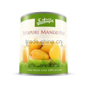 South Indian tangy flavoured mango pulp