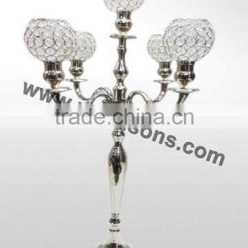 Crystal Tall Candlesticks