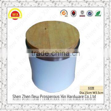 Manufacturer Engraved Storage Jars Wooden Boxes With Hinged Lids photo-4