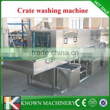Length can be customized plastic crate washing machine,crate washer machine