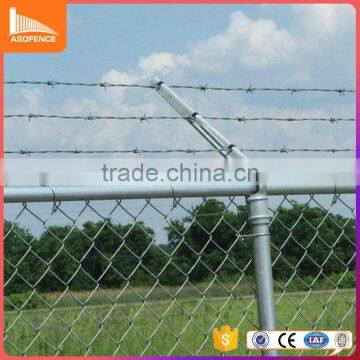 double wire twist galvanized barbed wire brackets with 100mm distant