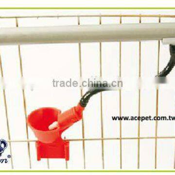 automatic poultry drinker with hose & clamp