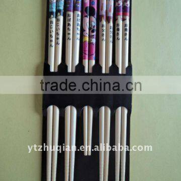 OEM available family reusable bamboo chopstick utensils with top grade manufacturer