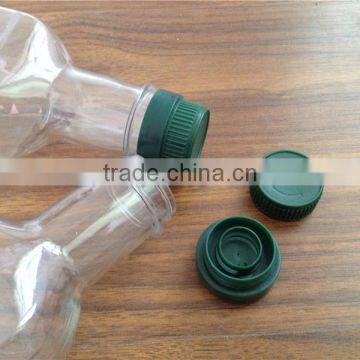Wholesale 750ml Square Clear Pet Bottle Cooking Oil photo-2