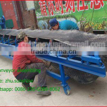 International Standard Gravel Conveying Horizontal Belt Conveyor photo-2