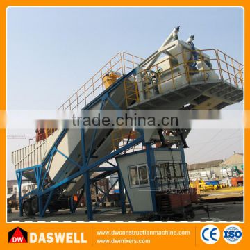 Italian Ready Mix Portable Concrete Batching Plant