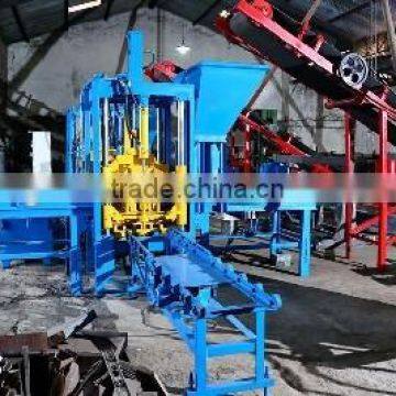 QTF3-20 hydraulic colored concrete paver brick machine