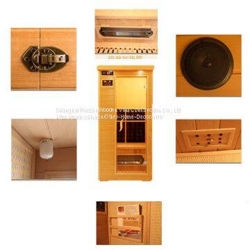 Solid Red Cedar Wooden Sauna Room photo-3