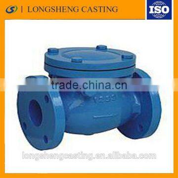 Custom low price Good Quality of Cast iron Rubber Disc Check Valves