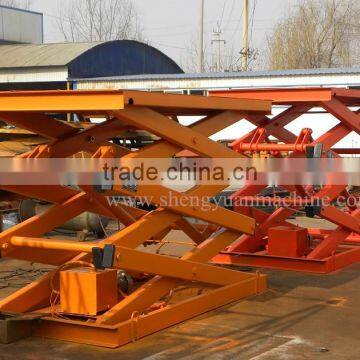 Hydraulic Stationary Scissor Goods Lifter For Warehouse Working photo-3