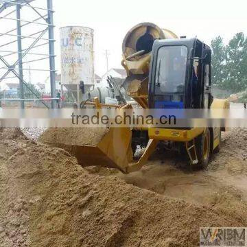 Propelled Concrete Mixer With Self Loading Function and Power Shift Truck With Pump Diesel Engine Air Conditioner photo-6