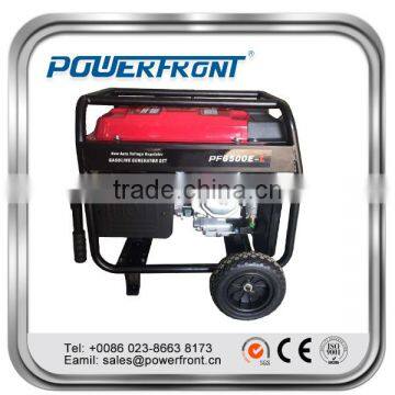 Chinese Good Quality PF7500-L 15hp Air Cooled 6.5kva Gasoline Engine Generator photo-4