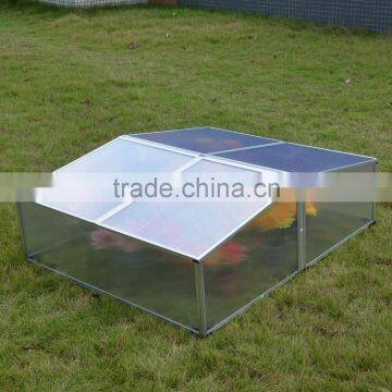 No Tool Installation Low Cost 4mm Polycarbonate Mini Cold Frame Greenhouse for Home and Garden photo-3