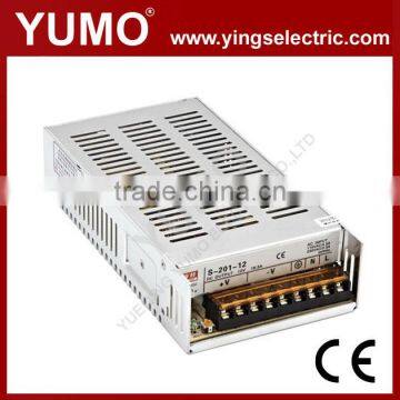 YUMO S-201201W 5/12/48V Single Output High Efficiency Power Supply Switching Power Supply photo-4