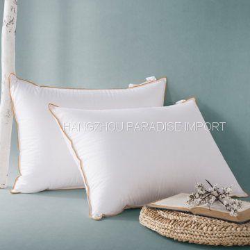 Five Star Pillow Double Stitch With Yellow Self-piping for Hot Sale photo-2