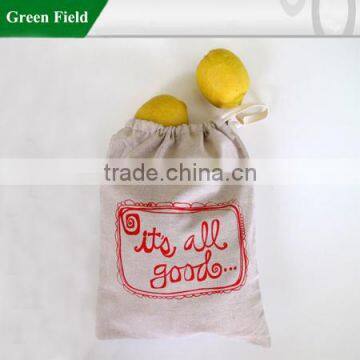 Green Field Reusable Printed Produce Bag