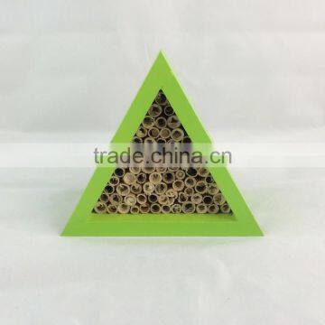 Small Hanging Manufacturer Decorated Eco-friendly Wooden Insect House photo-4