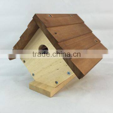 New Design Garden Wooden Bird House With Factory Price photo-3