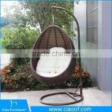 New Design Hot Sale Rattan Hanging Egg Sofa