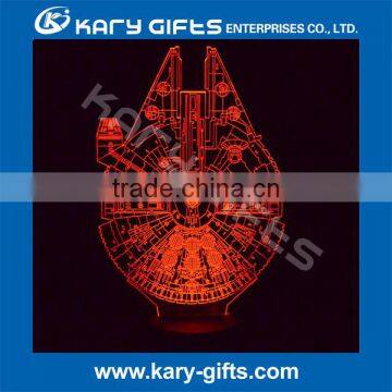 Acrylic Table Light Colorful 3D LED Lamp photo-3