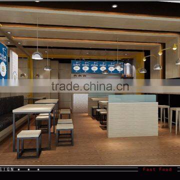 Best Price 3D Design Rendering Of Restaurant Projects With All Materials