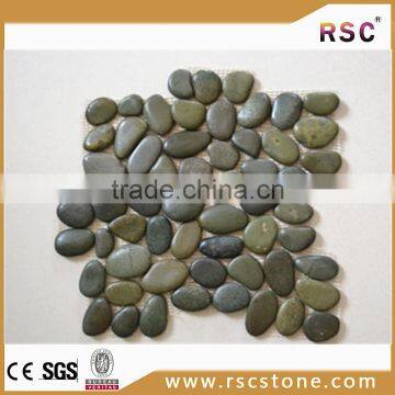 Gray perfect pebble stone flooring