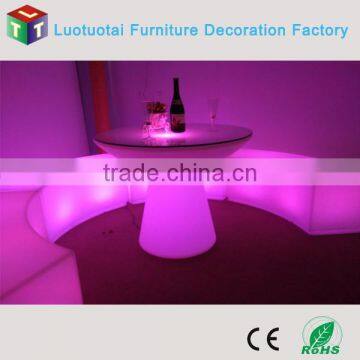 Illuminated Rechargeable Plastic Led Tea/coffee Table photo-4