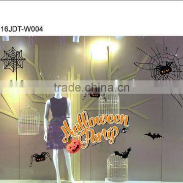 2016 Halloween Decorative Windows Showcase Jelly Gel Sticker Glass Window Decoration Sticker photo-6