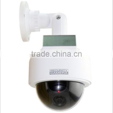 Factory Direct Cheap Look Real Fake CCTV Camera, Fake Wireless Solar Powered Dummy Dome, Solar High Speed Waterproof Camera