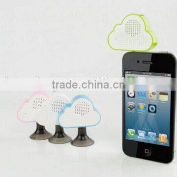 2015 New Lovely Mini Cloud Speaker for Mobile Phones Colorful Portable Best Gift Mini Speaker Stand Speaker photo-2