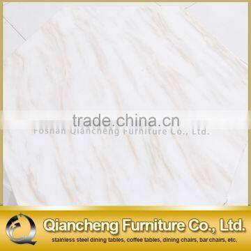 Brass Metal White Marble Coffee Table Made in China photo-6