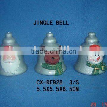 terra cotta jingle bell for christmas gifts