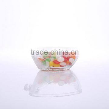Apple Shaped Decorative Cheap Clear Glass Christmas Candy Jar photo-2