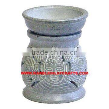 Soap Stone White Aroma Oil Burner