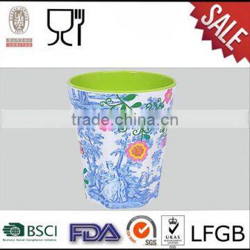 Custom promotional two tone melamine mug