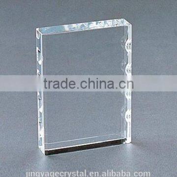 Jingyage Transparent Sublimation Crystal Blanks Cube photo-2
