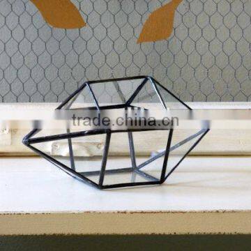 Wholesale Hot Sale Clear Geometric Glass Terrarium photo-3