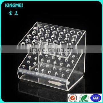 27 Slots Fashion Clear Custom Acrylic Makeup Brush Holder Manufacturer photo-5